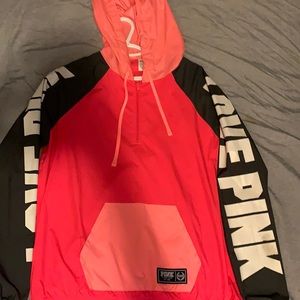 Victoria Secret PINK windbreaker. Size XS.